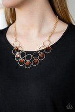Load image into Gallery viewer, ASK AND YOU SHELL RECEIVE - BROWN NECKLACE