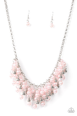 CHAMPAGNE DREAMS - PINK NECKLACE