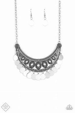 CHIME'S UP - SILVER NECKLACE