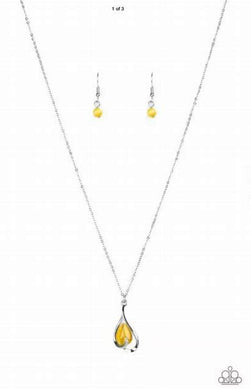 TELL ME A LOVE STORY - YELLOW NECKLACE