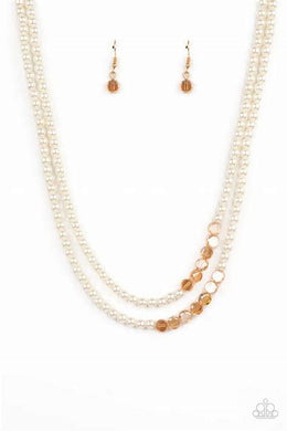 POSHLY PETITE - GOLD NECKLACE