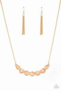 SERENELY SCALLOPED - GOLD NECKLACE