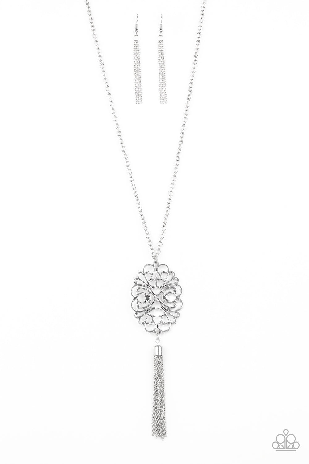 A MANDALA OF THE PEOPLE - SILVER NECKLACE