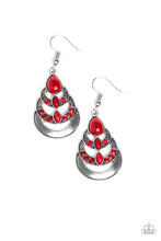 Load image into Gallery viewer, BOHO BRILLIANCE - RED EARRING