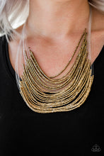 Load image into Gallery viewer, CATWALK KING - BRASS NECKLACE