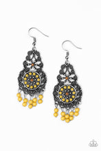 Load image into Gallery viewer, COURAGEOUSLY CONGO - YELLOW EARRING