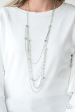 Load image into Gallery viewer, GLAMOUR GROTTO - GREEN NECKLACE