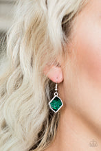 Load image into Gallery viewer, GLOW IT UP - GREEN EARRING