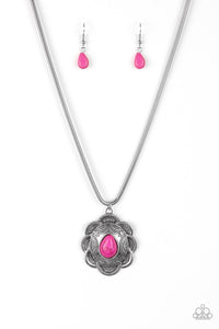 MOJAVE MEADOW - PINK NECKLACE