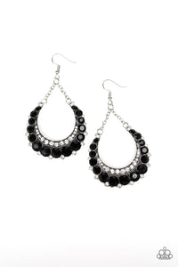 ONCE IN A SHOWTIME - BLACK EARRING