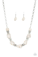 Load image into Gallery viewer, STUNNINGLY STONE-AGE - WHITE NECKLACE