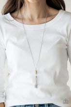 Load image into Gallery viewer, TASSEL TEASE - BROWN NECKLACE