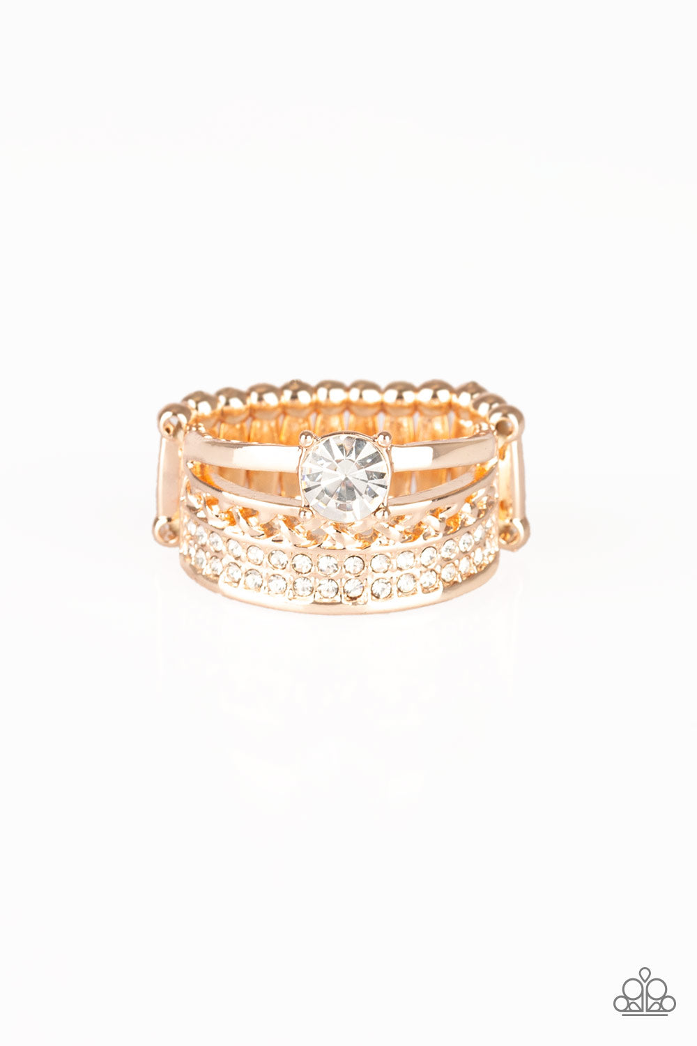 THE OVERACHIEVER - ROSE GOLD RING