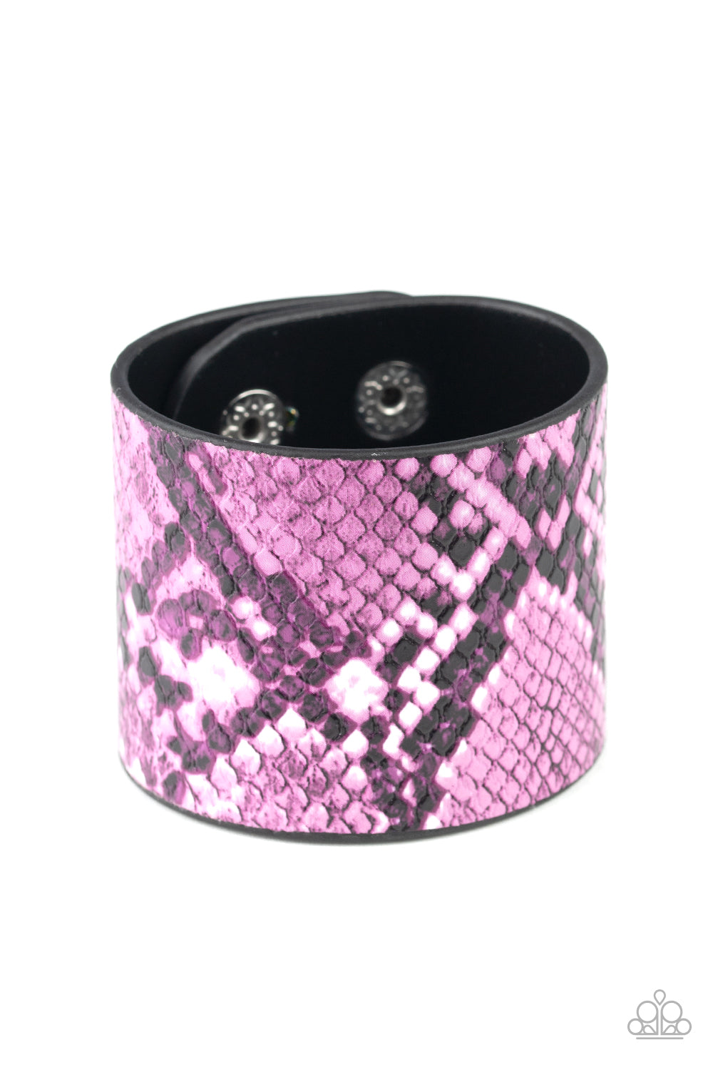 THE REST IS HISS-TORY - PURPLE URBAN WRAP BRACELET