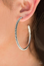 Load image into Gallery viewer, TOTALLY ON TREND - SILVER HOOP EARRING