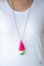 Load image into Gallery viewer, TRIPLE THE TASSEL - MULTI NECKLACE