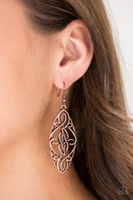 Load image into Gallery viewer, TROPICAL TREND - COPPER EARRING