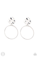 Load image into Gallery viewer, UNDENIABLY URBAN - SILVER CLIP-ON EARRING