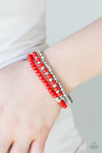 Load image into Gallery viewer, VERY VIVACIOUS - RED BRACELET