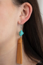 Load image into Gallery viewer, ALL-NATURAL ALLURE - BLUE EARRING