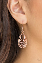 Load image into Gallery viewer, ALWAYS BE VINE - ROSE GOLD EARRING