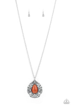 Load image into Gallery viewer, BEWITCHED BEAM - ORANGE NECKLACE