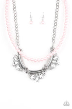 Load image into Gallery viewer, BOW BEFORE THE QUEEN - PINK NECKLACE