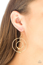 Load image into Gallery viewer, CENTER OF ATTRACTION - GOLD EARRING