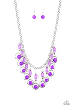 Load image into Gallery viewer, COOL CASCADE - PURPLE NECKLACE