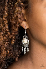 Load image into Gallery viewer, ENCHANTINGLY  ENVIRONMENTALIST - WHITE EARRING