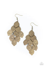 Load image into Gallery viewer, LOUD AND LEAFY - BRASS EARRING
