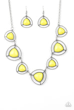 Load image into Gallery viewer, MAKE A POINT - YELLOW NECKLACE