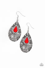 Load image into Gallery viewer, MODERN MONTE CAROL - RED EARRING