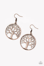 Load image into Gallery viewer, MY TREEHOUSE IS YOUR TREEHOUSE - COPPER EARRING