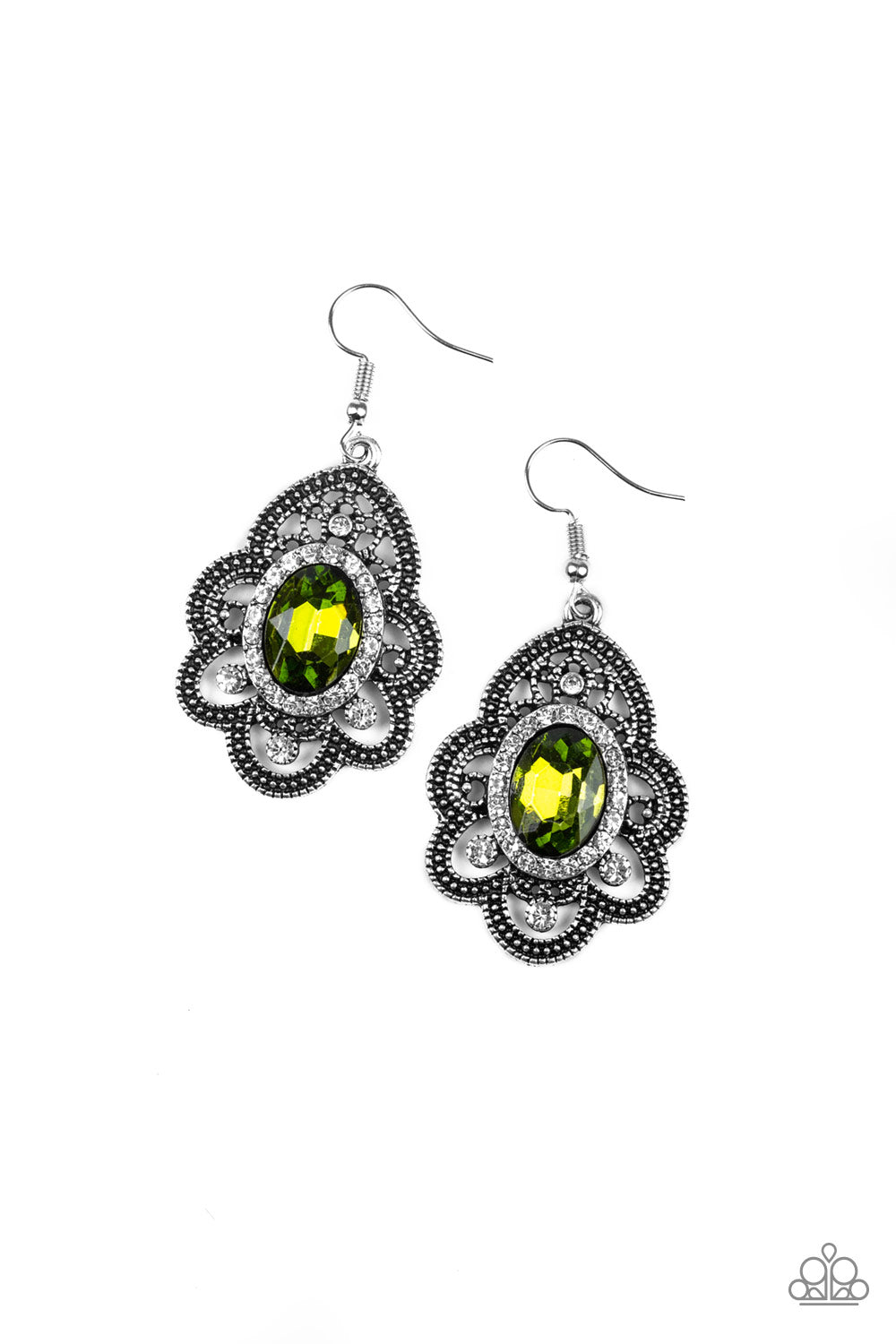 REIGN SUPREME - GREEN EARRING