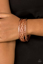 Load image into Gallery viewer, STRAIGHT STREET - COPPER BRACELET