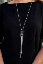 Load image into Gallery viewer, TIMES SQUARE STUNNER - SILVER NECKLACE