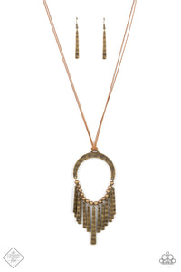 YOU WOULD'T FLARE!  -  BRASS NECKLACE