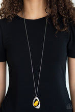 Load image into Gallery viewer, ASYMMETRICAL BLISS - YELLOW NECKLACE