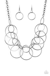 CIRCA DE COUTURE - BLACK NECKLACE