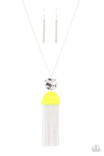 Load image into Gallery viewer, COLOR ME NEON - YELLOW NECKLACE
