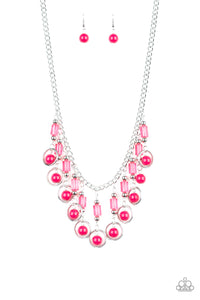 COOL CASCADE - PINK NECKLACE