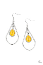 Load image into Gallery viewer, ETHEREAL ELEGANCE - YELLOW EARRING