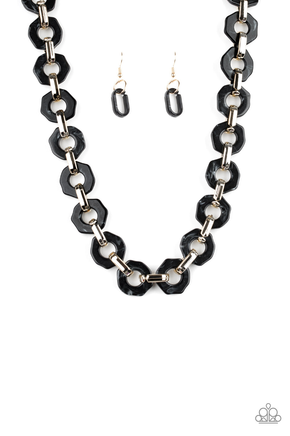 FASHIONISTA FEVER - BLACK NECKLACE