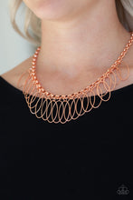 Load image into Gallery viewer, FRINGE FINALE - COPPER NECKLACE