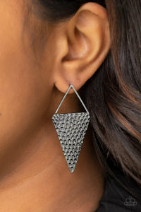 HAVE A BITE - BLACK POST EARRING
