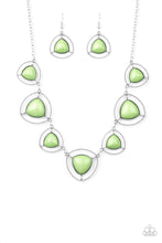 Load image into Gallery viewer, MAKE A POINT - GREEN NECKLACE