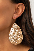 Load image into Gallery viewer, METALLIC MIRORS - GOLD EARRING