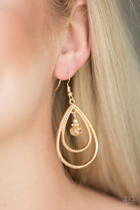 REIGN ON MY PARADE - GOLD EARRING