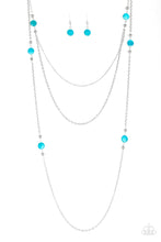 Load image into Gallery viewer, SO SHORE OF YOURSELF - BLUE NECKLACE